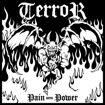 (image for) Terror - Pain into Power LP (Black w/ Splatter)
